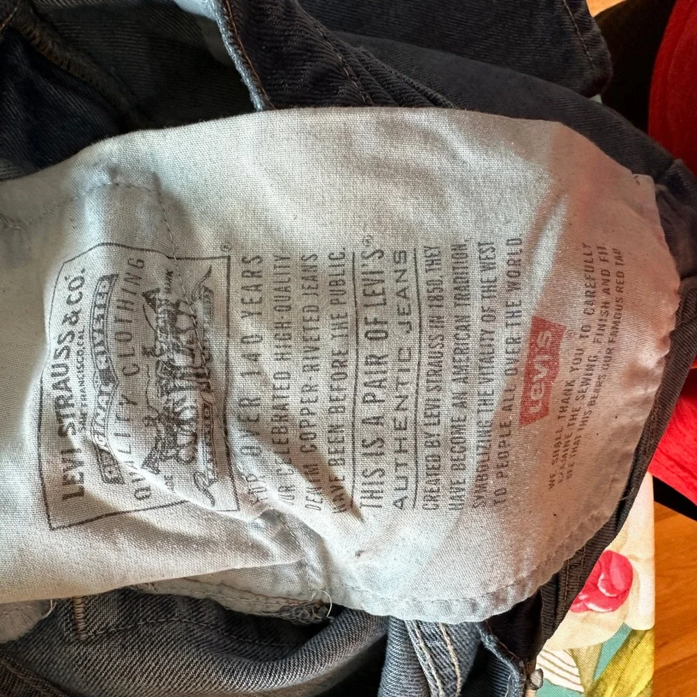 VTG Levi's 550 Relaxed Fit Jeans Mens 32x34 Blue Medium Wash Denim Made in USA